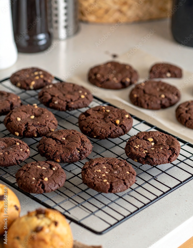 Fototapeta premium chocolat cookies