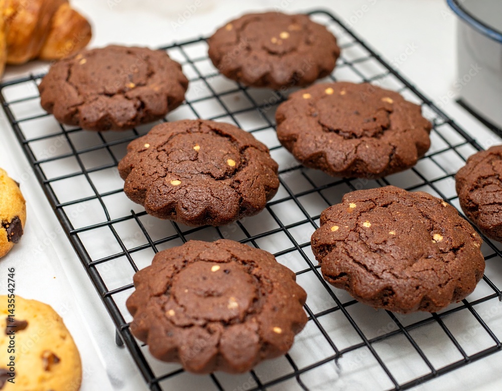 Fototapeta premium chocolat cookies