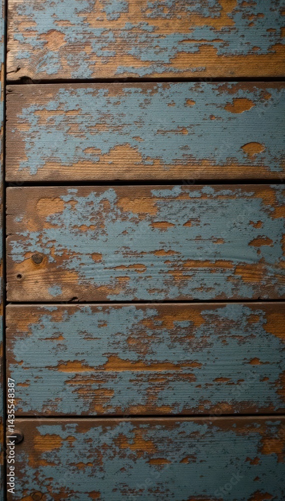 Fototapeta premium Aged wooden surface, grey & orange tones, horizontal , grey, horizontal