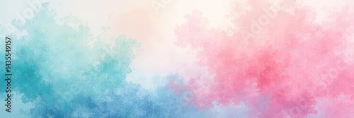Delicate pastel washes blend softly, creating a dreamy watercolor effect , ethereal, texture