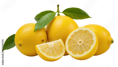 Wallpaper Mural Lemon isolated on transparent background  Torontodigital.ca