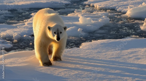 Arctic spring unfolds. Pola...