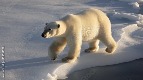 Arctic spring unfolds. Pola...