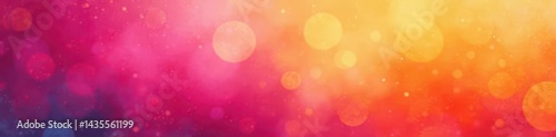 Abstract blurred gradient noise texture, pink, yellow, orange  Retro banner backdrop ,  backdrop,  vibrant