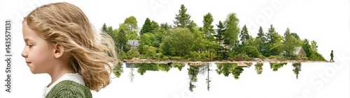 Children and Nature: Exploring Mental Health Benefits Through Tranquil Environments and Imagery for Health Awareness Week