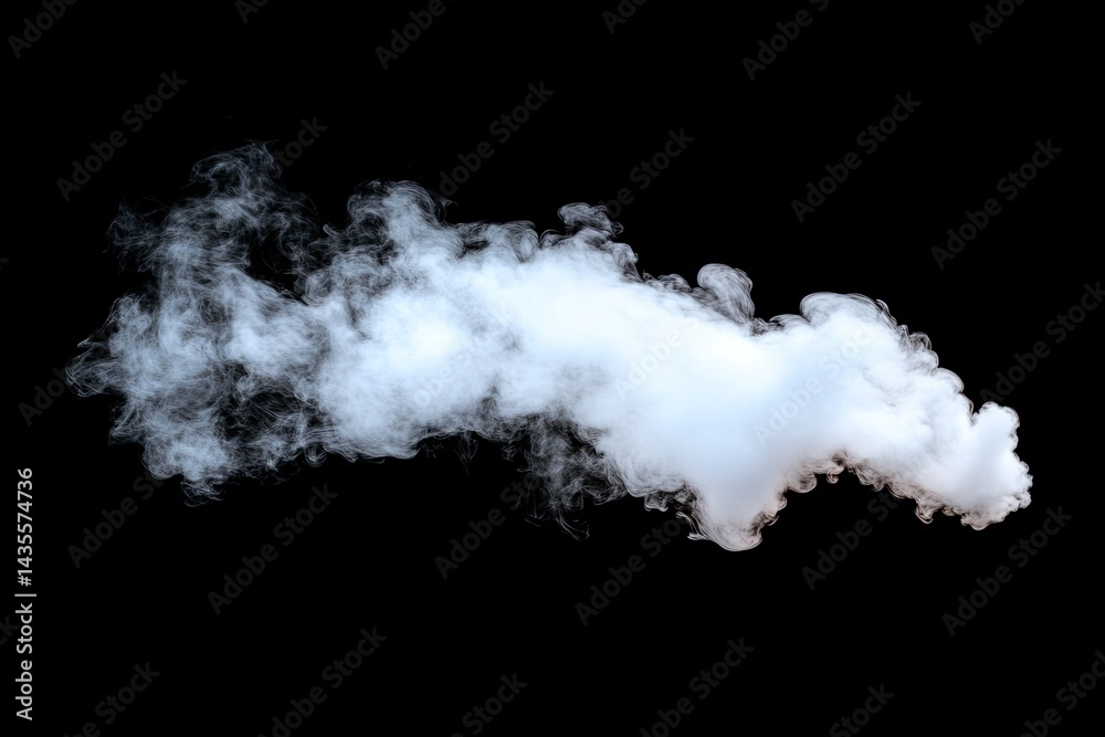 Abstract cloud of white vapor Abstract cloud of white vapor