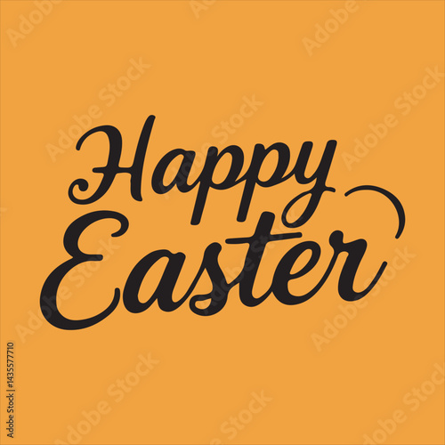 Happy Easter Day Floral Wreath with Colorful Eggs,
Easter Holiday Greeting Card with Decorative Eggs,
