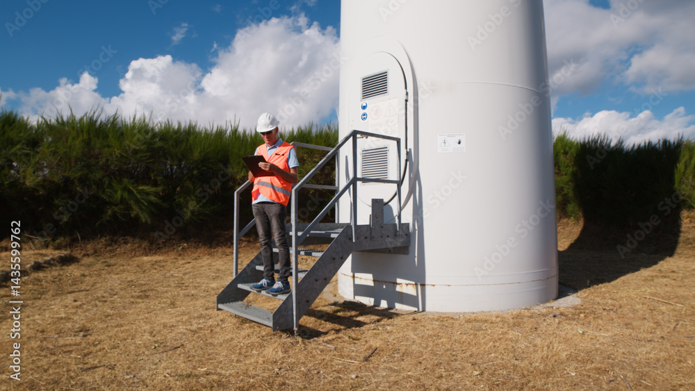 Wind Power Quality Check For An Engineer