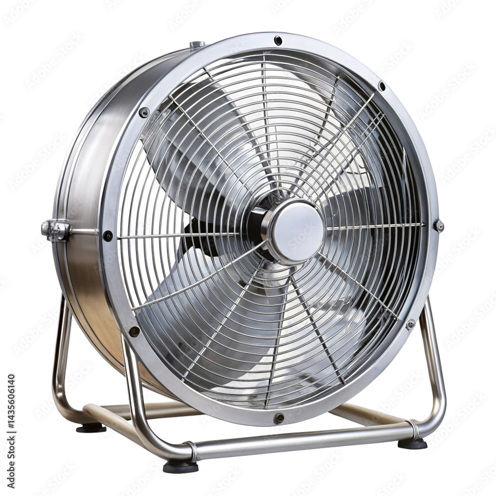 electric fan on white background electric fan on white background