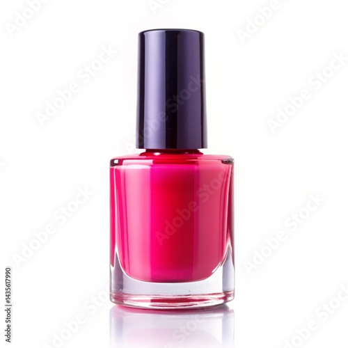 nail polish isolated on white