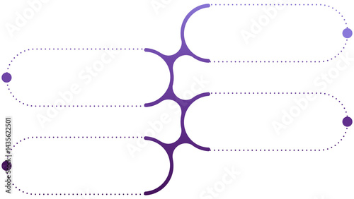 Process infographic with 4 steps, process or options