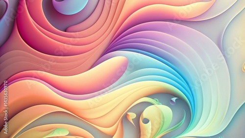 3D Texture Colorful Abstract Background for Desktop Wallpaper Photo