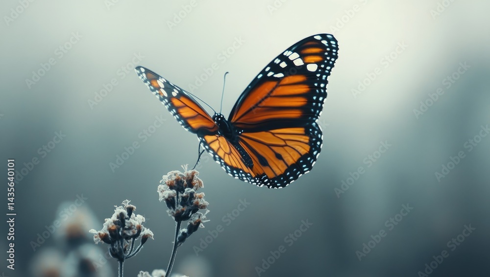 Obraz premium flying butterfly