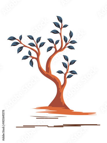 Floral Motif, illustration vector art