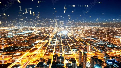 christmas tree in the night