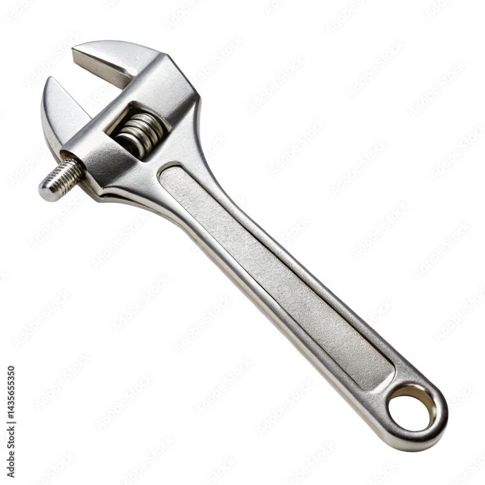 adjustable wrench isolated on white adjustable wrench isolated on white