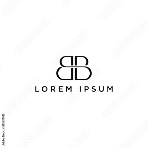 BB logo icon vector