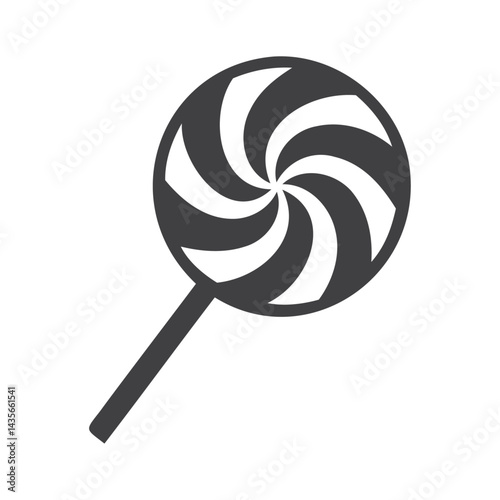 lollipop isolated on white