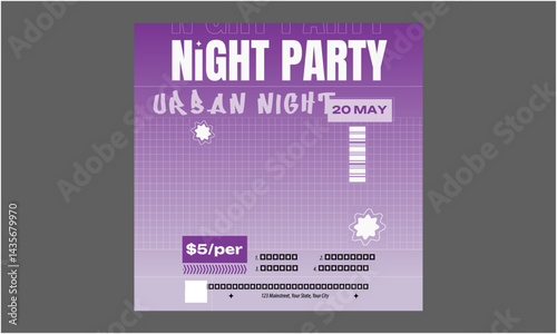 Night Party Socials Media
