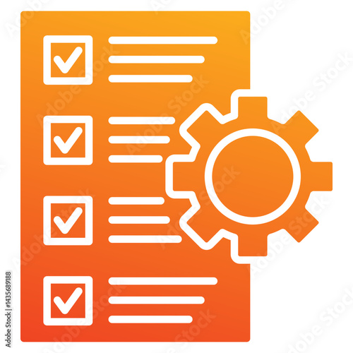regulatory reporting icon element for design