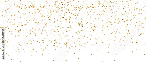 gold glitter element