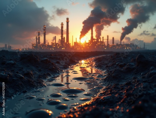 Pollution at Dusk