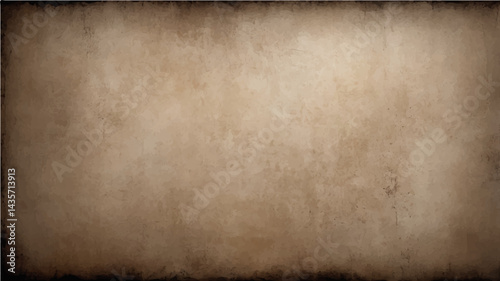 Light dusty soft pastel color shade. Brown sepia beige nude gray white abstract watercolor pattern. Elegant art background. Paper brush stain splash. Blank template design.