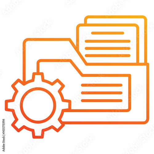 Folder management icon