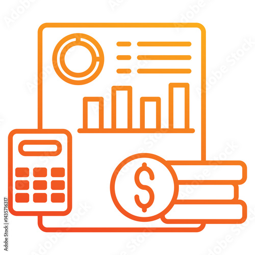 finance calculation icon