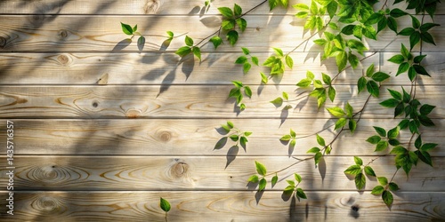 Panoramic Dappled Light Shadows on Wood: Abstract Nature Photography