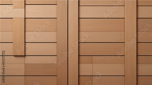 wooden wall texture with wood acoustic panels background pattern