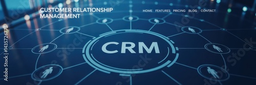 Interactive customer relationship management system photo