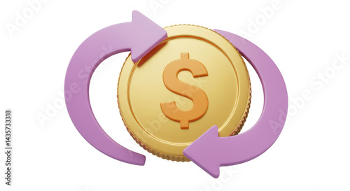 Photos Isolated Money Cycle