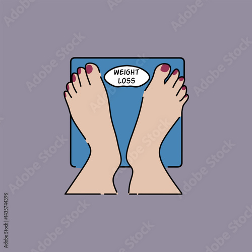 weight loss concept
