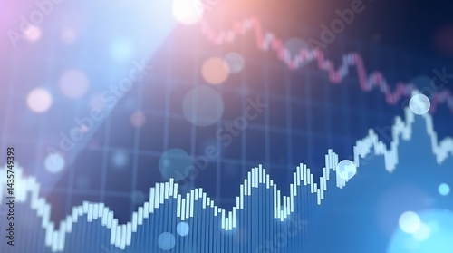  business financial graphic chart. seamless 4k loop animation background. business key performance indicators (KPI) and metrics graphs for finance, accounting, trading, bitcoin, and many more