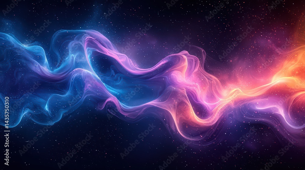 Obraz premium Abstract fluid energy background with dynamic flows jpeg background image