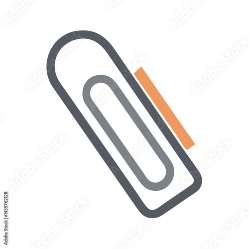 Gray utility knife icon illustration on black background