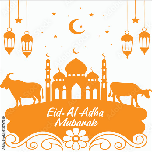 Eid Al Adha Mubarak Happy Eid Al Adha Holi Sacrifice