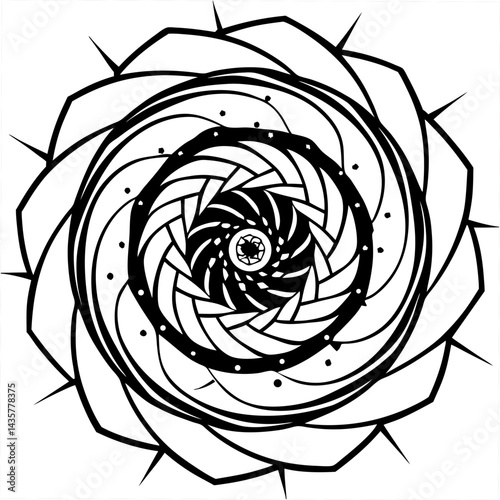 Interstellar Mandala Spin