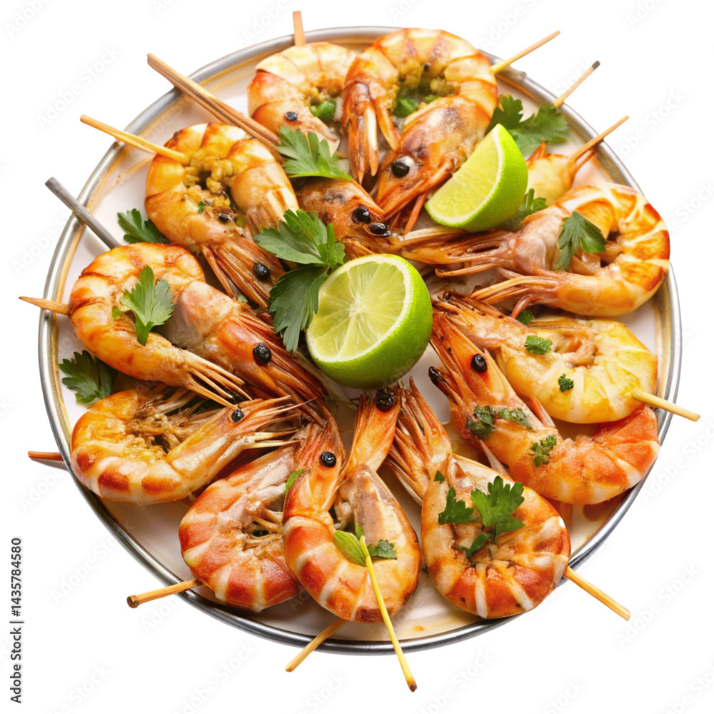 shrimps with lemon and parsley shrimps with lemon and parsley