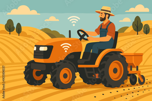 Innovative agricultural practices merge seamlessly with time-honored traditions, all set within a distinctive landscape