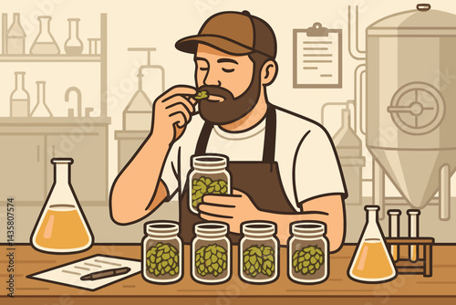 The local beer scene is characterized by a lack of variety in its artisanal offerings, with a focus on sampling and ensuring quality