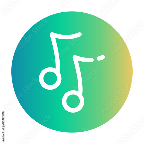 music Gradient icon
