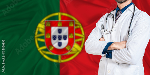 Cuadro en lienzo Portugal national health system