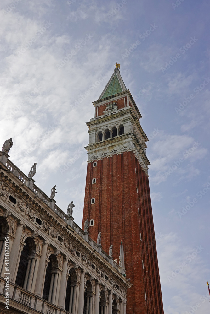 Campanile di San Marco bell tower, Venice, Italy