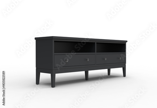 Obraz na płótnie shelf angle view with shadow 3d render w salonie
