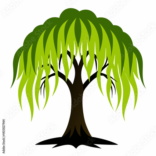 vector illustration of a tree