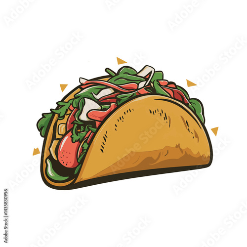 The Ultimate Taco Logo for Restaurants, Traditional Mexican fast-food, Cafés, Mexican Food Logo, 
Taco Logo Design for Food Trucks, Vintage Style Taco Logo, Tacos Always Delicious, cinematic, 