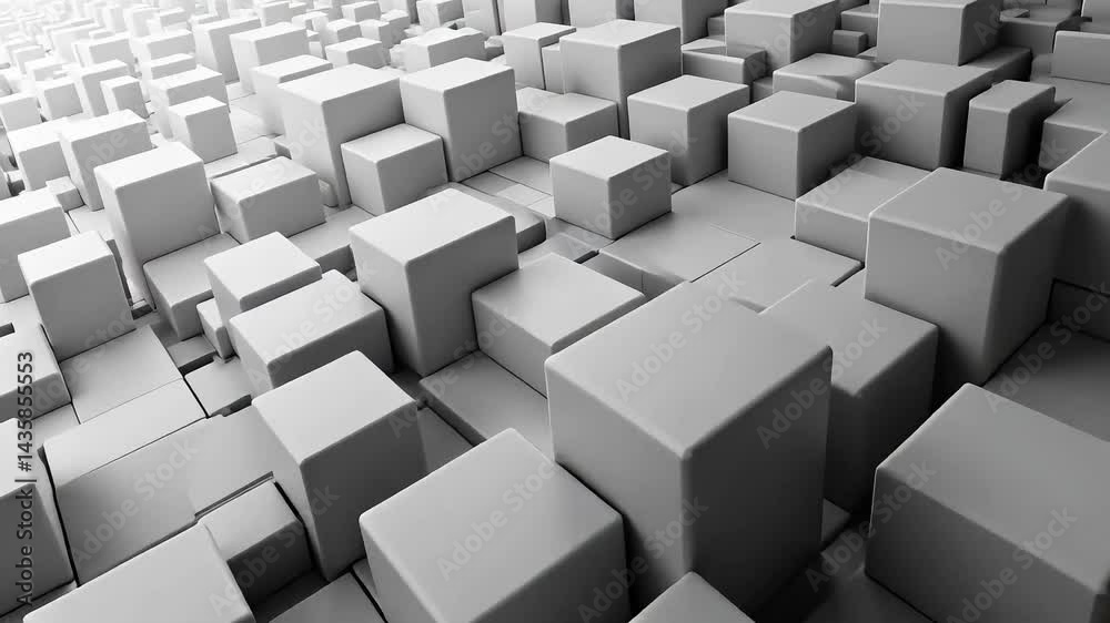 Abstract Gray Cubes Background Texture Seamless Pattern Design Abstract Gray Cubes Background Texture Seamless Pattern Design