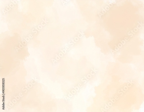 水彩画風のパステル背景　ベージュ